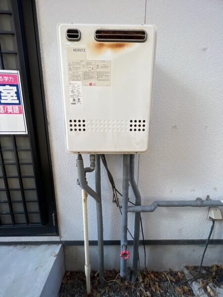 三重県松阪市でガス給湯器交換施工事例 ノーリツ『GT-2412SAWX』⇒ノーリツ『GT-C2462SAWX-2』
