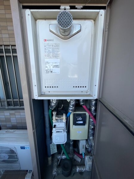 愛知県名古屋市昭和区で給湯器交換工事　ノーリツ『GT-2428SAWX-T』→ノーリツ『GT-2460SAWX-T-2』