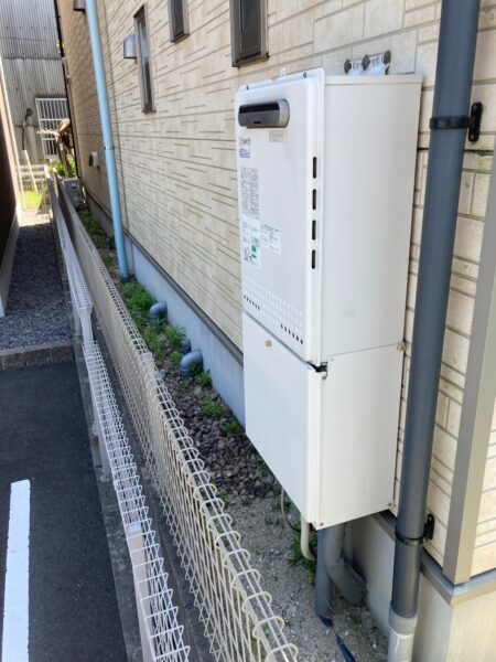 長野県長野市で給湯器交換工事　ノーリツ『GT-C2432SAWX』→ノーリツ『GT-C2462SAWX-2』